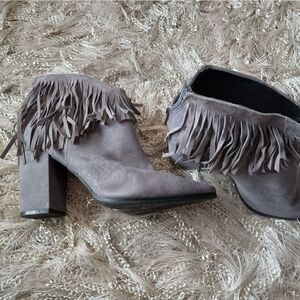 Kenneth Cole REACTION Gray Rotini Ankle Boot Size 10